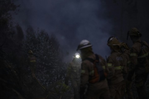 Favourable weather has helped firefighters to bring the blazes under control