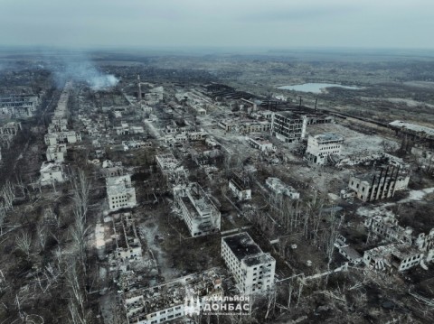 The city of Chasiv Yar in Ukraine's Donetsk region has been heavily damaged in the war