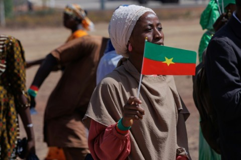 People in Burkina Faso as well as Mali and Niger celebrated their countries' withdrawal from ECOWAS