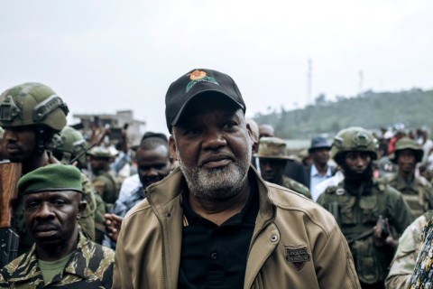 The head of an alliance that includes M23, Corneille Nangaa, told a crowd in Goma the group wants to 'liberate all of the Congo'