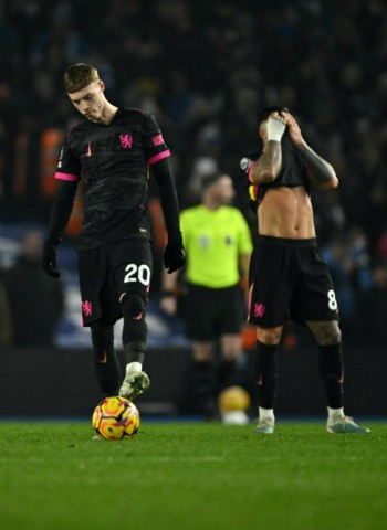 Chelsea were beaten 3-0 at Brighton