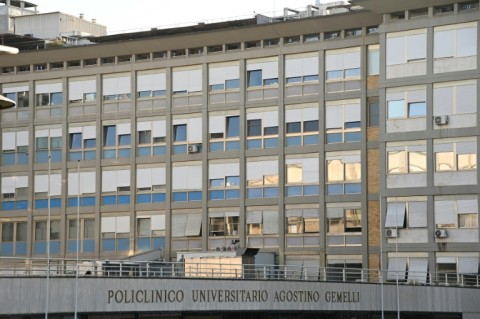 The pope is staying in a special suite 