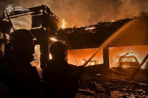 A Russian drone attack near Kyiv killed a Ukrainian journalist