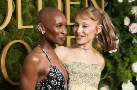 'Wicked' stars Ariana Grande (R) and Cynthia Erivo (L) are set to deliver a much-hyped live musical Oscars performance