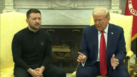 Trump warns Zelensky: 'make a deal or we're out'