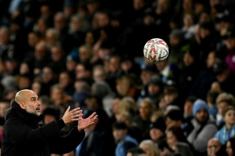 Manchester City manager Pep Guardiola is not a fan of the ball used in the FA Cup this season