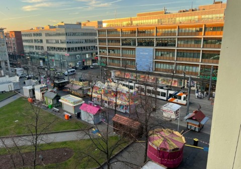 A car driven into a crowd killed two people, authorities said, adding they had arrested a 40-year-old German man 