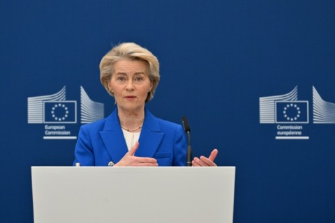 EU chief Ursula von der Leyen presented an 800-billion-euro plan for European defence that she said would give 'immediate military equipment' to Ukraine