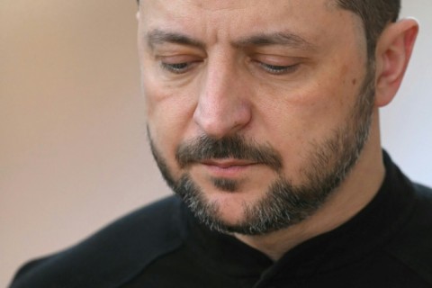 Ukraine's President Volodymyr Zelensky said he was 'fully committed' to talks