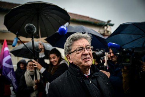 Jean-Luc Melenchon told an interviewer who pressed him on the issue to 'shut up'