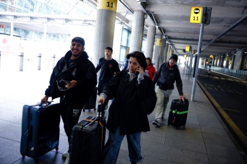 Passengers were forced to leave Heathrow because of the shutdown