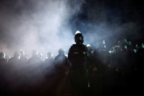 Turkish riot police were deployed against protesters in several cities