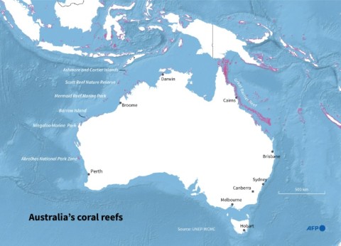 Australia coral reefs