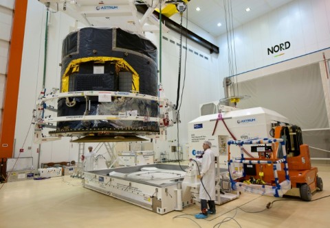 The Gaia spacecraft pictured before launching back in 2013