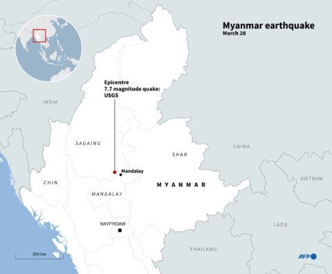 Myanmar earthquake