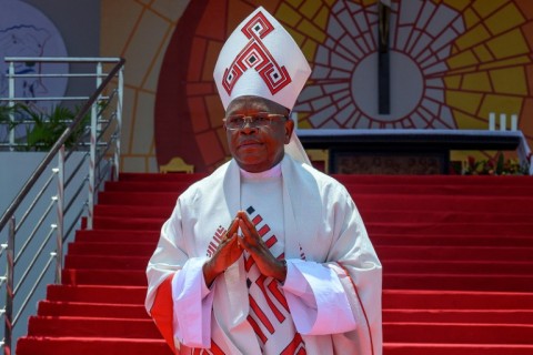 Fridolin Ambongo Besungu is the only cardinal from Africa on Pope Francis's Council of Cardinals