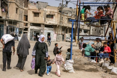 Hunger loomed for residents in Gaza City as bakeries were forced to halt their operations due to severe shortages of flour and sugar