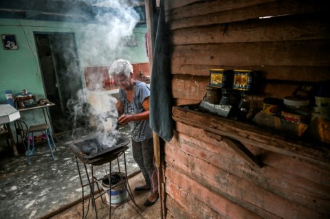 Many Cubans rely on wood or charcoal as fuel for heating and cooking