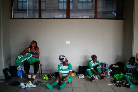 Mbele Nonhlanhla's team Vuka Soweto hails from the famous township outside Johannesburg