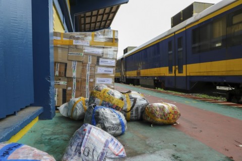 The railway line is vital to Gabon's economy