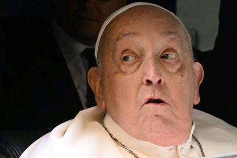 Pope Francis missed Friday's Stations of the Cross at the Colosseum in Rome