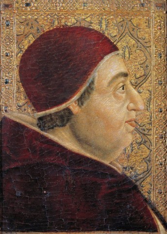 Borgia pope Alexander VI organised an orgy for his daughter's wedding
