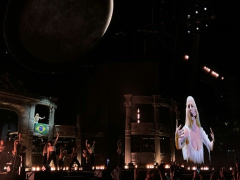 The Gaga crowd was about half a million people more than was estimated to have attended a Madonna concert at the same venue last year