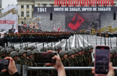 Moscow announced a limited truce ahead of World War II commemorations