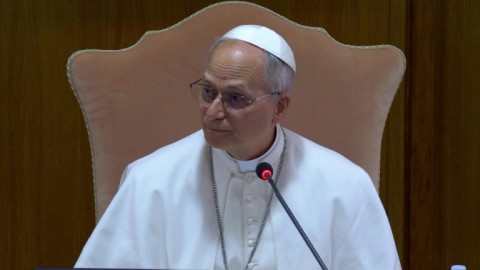 Pope Leo XIV says choice of name reflects social commitment