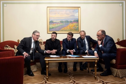 The so-called "Weimar+" group is meeting in the UK to discuss a potential ceasefire between Ukraine and Russia