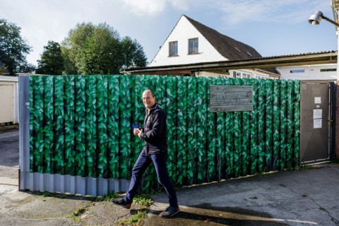 Peter Fitzek, the self-proclaimed head of the 'Kingdom of Germany', in October 2023