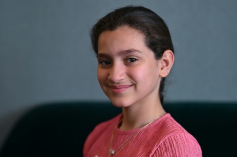 In 'The President's Cakes', Iraqi actress Banin Ahmad Nayef plays a nine-year-old with a near-impossible school assignment