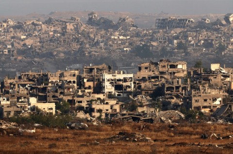 The war has reduced much of Gaza to rubble