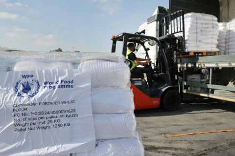 Aid entered Gaza for the first time since March 2