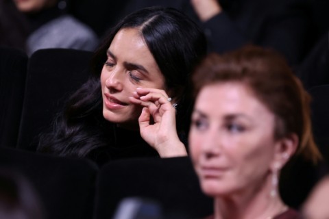 Director Hafsia Herzi sobbed as Nadia Melliti received the Best Actress prize