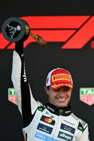 Lando Norris had an afternoon to remember