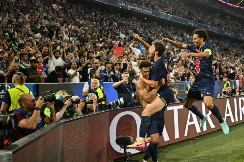 PSG's victory was the biggest ever in the final of the European Cup or Champions League