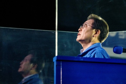 All three major South Korean broadcasters projected Lee Jae-myung as the likely winner