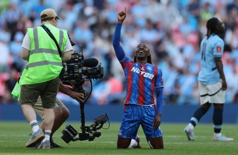 Eberechi Eze scored Crystal Palace's winner in the FA Cup final