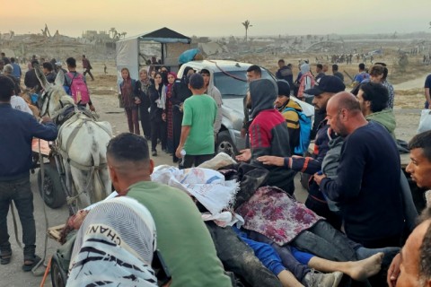 27 people were killed in Gaza on when Israeli troops opened fire near one of the centres operated by the US-backed Gaza Humanitarian Foundation