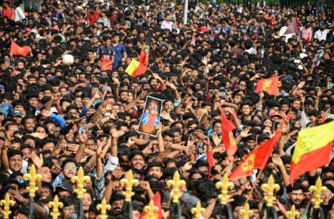 Thousands gather in Bengaluru to welcome home their victorious cricket team