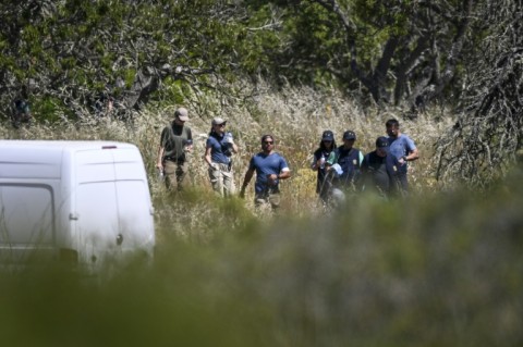 The search involved around 25 German police officers assisting Portuguese authorities
