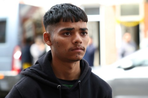 19-year-old Hiren Kantilal said his cousin, Vishwash Kumar Ramesh, had waited for about 10 to 15 minutes seeking his brother, and then was whisked away to hospital by the rescue services
