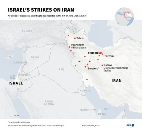 Israel's strikes on Iran