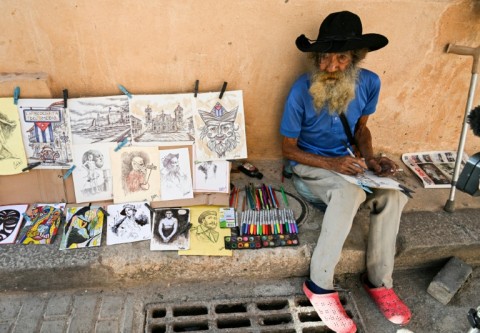 Sixty is the age at which women qualify for the state pension which starts at the equivalent of $4 per month