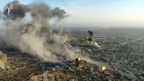 The Israeli military said it fighter jets struck 'more than 150 terror targets" across Gaza in the last 24 hours