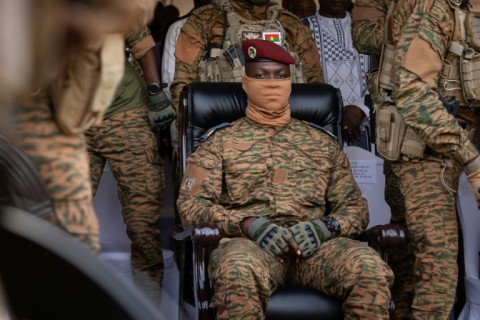Captain Ibrahim Traore took power in a 2022 coup