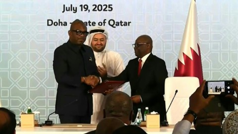 DR Congo, Rwanda-backed M23 armed group sign ceasefire in Qatar