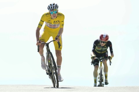Tadej Pogacar and Jonas Vingegaard were eclipsed on the lunar landscape of Mont Ventoux
