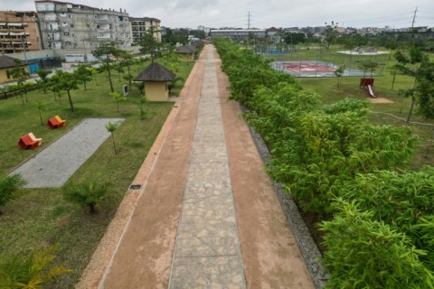 The trash to landscaped treasure transformation of the waste dump has delighted residents, who complained of health issues from living near a landfill site